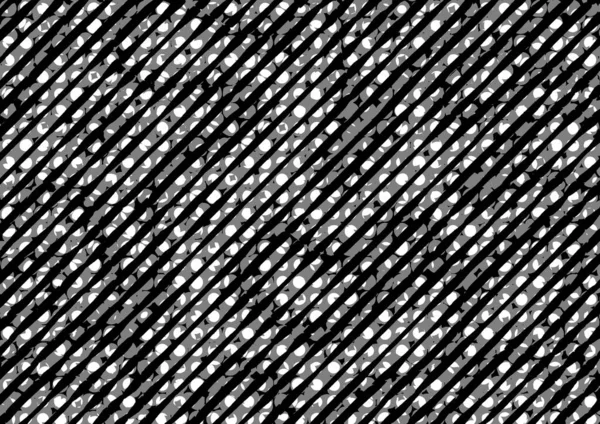 Abstract Dotted Halftone Backdrop White Black Tones Newsprint Printing Style — Stock Photo, Image