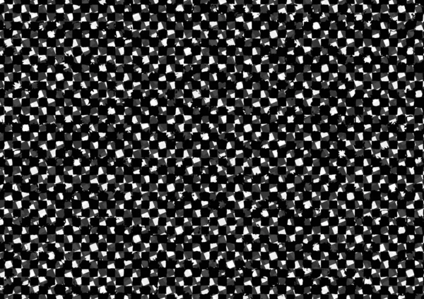 Üzerinde noktalar ve daireler olan beyaz ve siyah baskı tarzında soyut noktalı yarım ton arkaplan, kartvizit, poster, reklam için tek renkli arkaplan