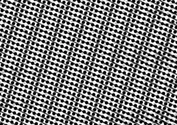 Abstract dotted halftone backdrop in white and black tones in newsprint printing style with dots and circles, monochrome background for business card, poster, advertising