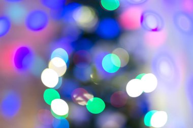 Noel ağacı ışık gece bulanıklık bokeh tatil arka plan