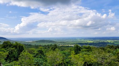 manzara dağ ve doğanın güzel yüksek üst görünümü