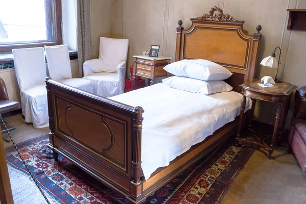 Moscow, Rusya Federasyonu - 16 Şubat 2019 - Ryabuşinskiy Mansion Maksim Gorki Evi-Müzesi