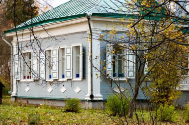 Shakhmatovo, Rusya - 13 Ekim 2019: Rus şair Alexander Blok 'un Malikane Devlet Anma Müzesi