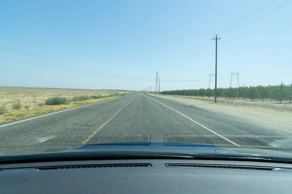 Haciendo Viaje Por Carretera Través Del País — Foto de Stock