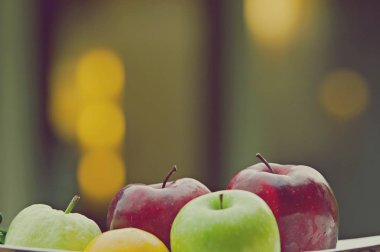 Lüks gümüş sepeti Tay egzotik tropikal meyve, otelde meyve sepeti hoş geldiniz