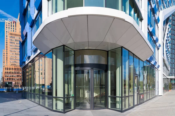 Entrance Modern Office Building — Stock Photo, Image