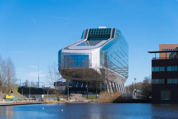 Amsterdam Netherlands March 2017 Exterior Former Ing House Nowadays Building — Stock Photo, Image