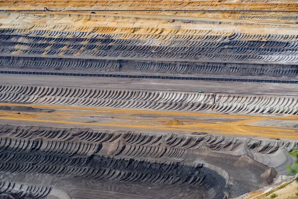 Garzweiler Brown Coal Pit Mine Duesseldorf Aachen Germany — Stock Photo, Image