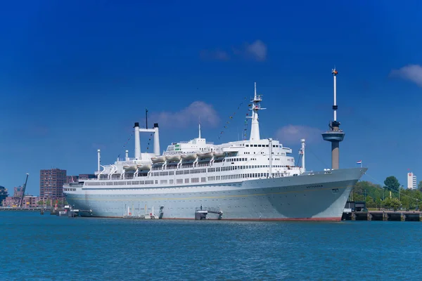 Rotterdam Netherlands May 2017 Former Cruise Ship Rotterdam Steamship Oil — Stock Photo, Image
