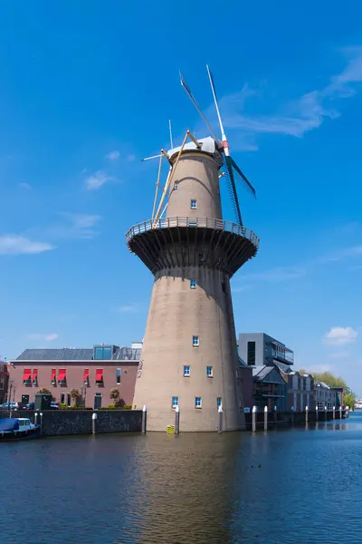 Schiedam Nederländerna Maj 2017 Nolet Kvarn Den Högsta Väderkvarnen Världen — Stockfoto
