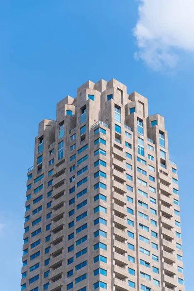 Torre Residencial Moderna Rotterdam Países Baixos — Fotografia de Stock