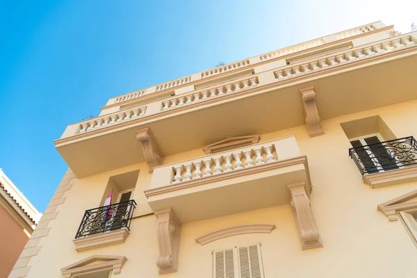 Wohnhaus Der Altstadt Von Monaco — Stockfoto