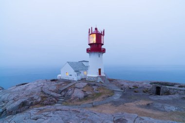 Norveç'te lindesnes feneri