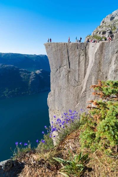 Pulpit rock in Norway — Stock Photo, Image