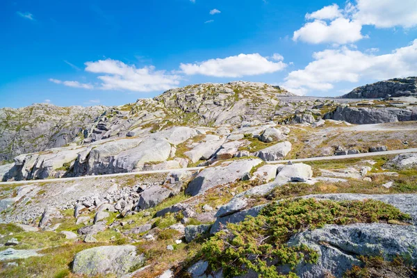 Ruvido paesaggio norvegese — Foto Stock