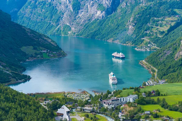 Geiranger fjord, Norway — Stock Photo, Image