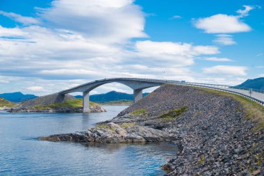 Norveç'te Atlantik yol