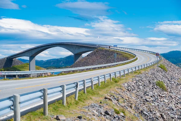 Atlantic road in Norway — Stock Photo, Image