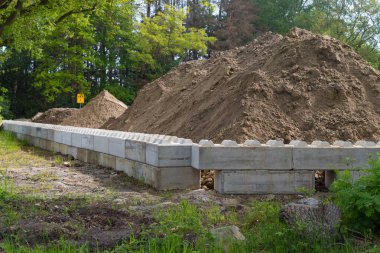 Kum inşaat işi için