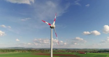 Alternatif enerji kaynağı, alandaki Hava Rüzgar türbini rüzgar jeneratörü