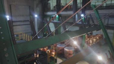 Kablo üretimi, kablo üretimi. Bakır kablo makro çerçeve