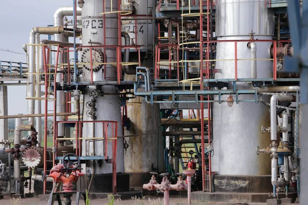 Constanta Romania May 2018 Details Equipment Oil Refinery — Stock Photo, Image