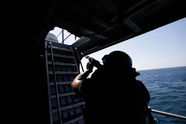 Constanta Roumanie Juin 2018 Des Membres Des Forces Spéciales Roumaines — Photo