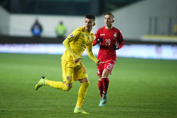 Ploiesti Romania Sabato Novembre 2018 Calciatore Rumeno Ianis Hagi Figlio — Foto Stock