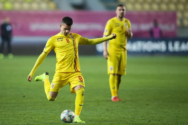 Ploieşti Romania Spelar Lördag November 2018 Rumänska Fotbollspelare Ianis Hagi — Stockfoto