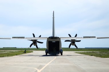 Bulgar Hava Alenia C-27j Spartan askeri kargo uçağı