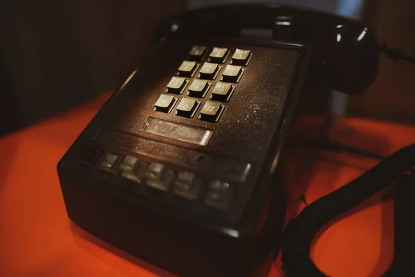 Podrobnosti se starou školou, retro / retro styl telefonu. — Stock fotografie