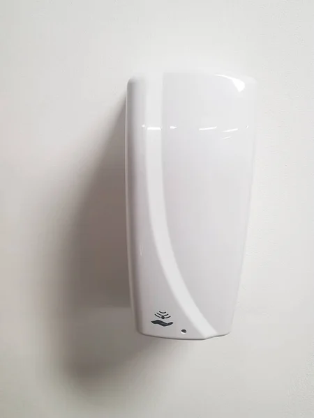 Dispensador Desinfetante Automático Parede Dentro Casa — Fotografia de Stock