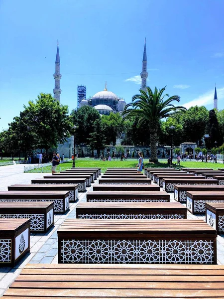 Istanbul Turkey Sultan Ahmet Camii Named Blue Mosque Turkish Islamic — Stock Photo, Image