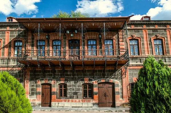 Casa Del Mercante Dzitokhtsyan Del 19Esimo Secolo Lungo Strada Haghtanak — Foto Stock