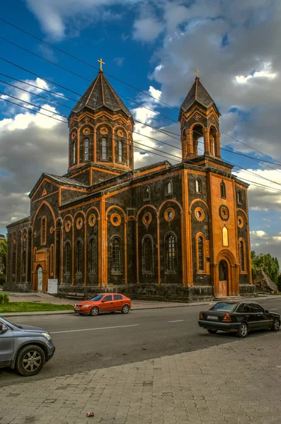 Άποψη Της Εκκλησίας Του Αγίου Σωτήρα Αμεναπρίκιτς Από Την Πλευρά — Φωτογραφία Αρχείου