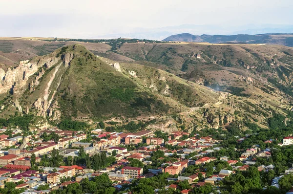 Armenia Goris Miasto Założone Średniowieczu Znajduje Się Górskiej Dziurze Wśród — Zdjęcie stockowe