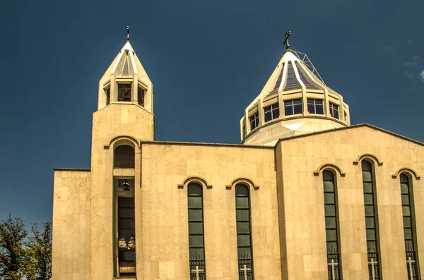 Sarkis Ermeni Havari Kilisesi Nin Sağ Cephesi Merkez Kubbe Tahra — Stok fotoğraf