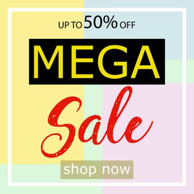 Satış afişi tasarımı, büyük indirim özel teklifi. Sezon sonu özel teklif afişi. vektör illüstrasyonu.