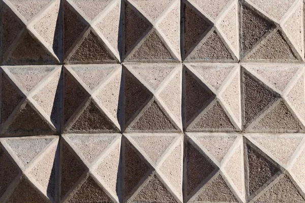 Resumo Forma Octaédrica Fundo Textura Pedra Padrão Triângulos Luz Jogo — Fotografia de Stock