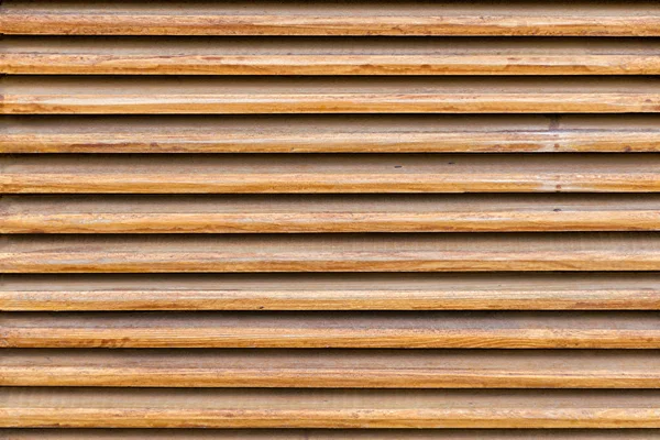 Tekstury Równoległe Listwy Drewniane Żaluzje Drewniane Jako Element Wystroju Wentylacja — Zdjęcie stockowe