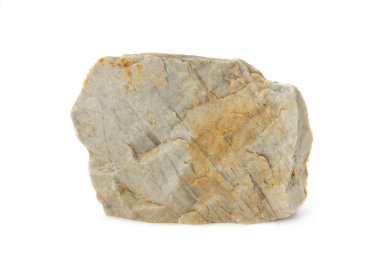 Beyaz arka plan isoleted taş mermer