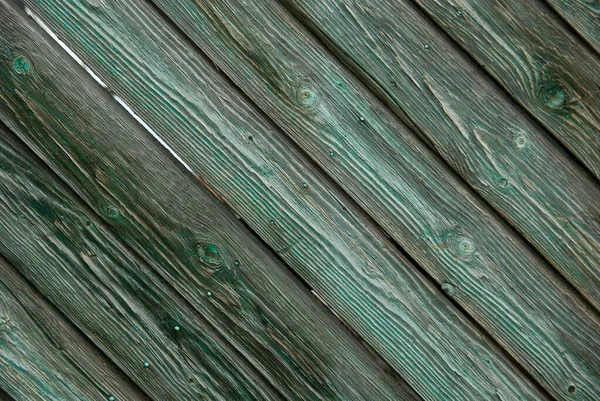 Hintergrund Aus Alten Bemalten Holzbohlen Die Diagonal Ausgelegt Sind Werbefläche — Stockfoto
