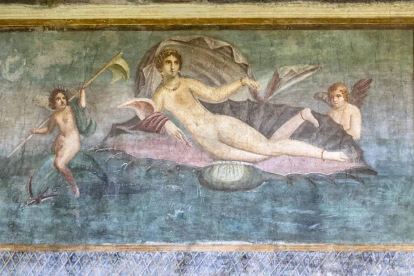 Casa Della Venera Pompeii Naples Adlı Fresk Duvar — Stok fotoğraf