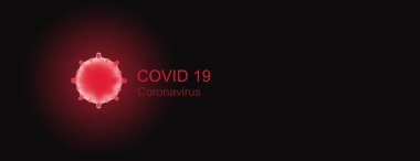 Covid-19 Coronavirüs Arkaplanı için el yapımı tehlikeli Coronavirus gribi covid corona virüs hücresi
