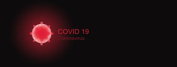 Dangerous Coronavirus Flu Covid Corona Virus Cell Covid Coronavirus Background — Stock Photo, Image