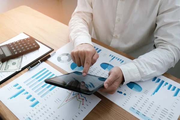 Auditor or internal revenue service staff, Business women checking annual financial statements of company. Audit Concept.