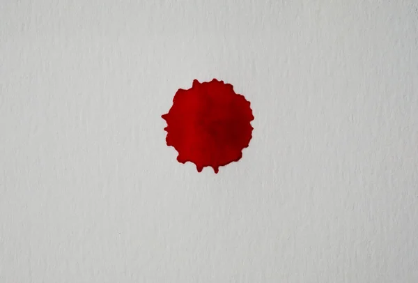 血が飛び散った ハロウィーンのコンセプトのための現実的な流血のスプラッター — ストック写真