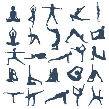 Yoga siluet güzel