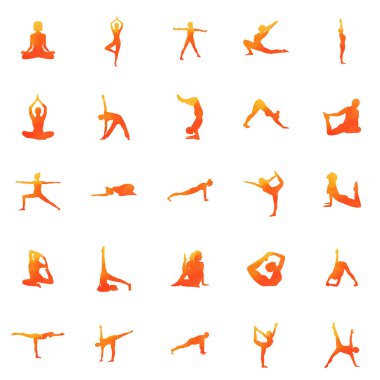 Yoga siluet güzel
