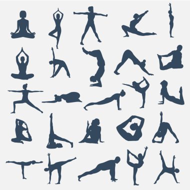 Yoga siluet güzel